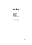 Haier Dishwasher HDW9WHT User's Manual