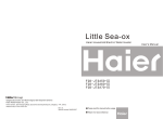 Haier FCD-JTSA60-III User's Manual