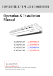 Haier AC422AFERA User's Manual