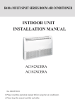 Haier AC142XCERA User's Manual