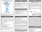 H2O Audio SV-iMini User's Manual