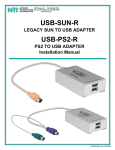 Gyration USB-SUN-R User's Manual