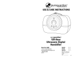Guardian Technologies PUREGUARDIAN H4600 User's Manual