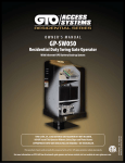 GTO GP-SW050 User's Manual