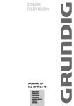 Grundig MONHACO 20 LCD 51-9622 DL User's Manual