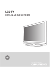 Grundig LCD TV 6220 BM User's Manual
