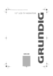 Grundig GUVL1500 User's Manual