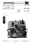 Grundig CUC 7301F User's Manual