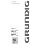 Grundig AMIRA 17 User's Manual