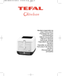 Groupe SEB USA - T-FAL Oleoclean Thermostat User's Manual