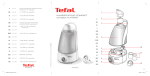 Groupe SEB USA - T-FAL Compact Humidifier User's Manual