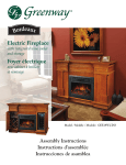 Greenway Home Products Bordeaux GEF28WCDO User's Manual