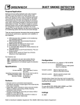 Greenheck Fan DH100ACDCLP User's Manual