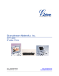 Grandstream Networks Grandstream GXV-3000 User's Manual