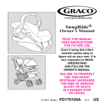Graco PD170105A-SnugRide User's Manual