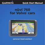 Graco NUVI 760 User's Manual