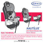 Graco PD158114A User's Manual
