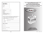 Graco Crib ISPP020AB User's Manual