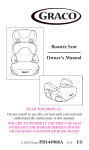 Graco PD144968A User's Manual