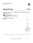 Graco 332339BDosing Pumps User's Manual