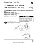 Graco 307884s User's Manual