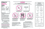 Graco 1602 User's Manual