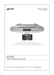 GPX KC220S User's Manual