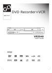 GoVideo VR5940 User's Manual
