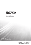 GoVideo R6750 User's Manual