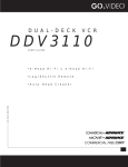 GoVideo DDV3110 User's Manual