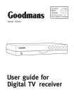 Goodmans GDR10 User's Manual