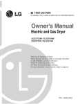 Goldstar DLE3733W Owner's Manual