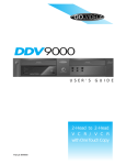 Go-Video DDV9000 User's Manual