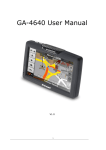 GlobalSat GA-4640 Operating Instructions