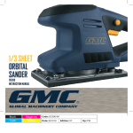 Global Machinery Company OS300 User's Manual