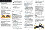 Global Machinery Company MX372 User's Manual