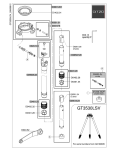 Gitzo GT3530LSV User's Manual