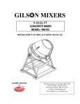 Gilson 51/2CU.FT. 59015C User's Manual