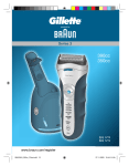 Gillette BRAUN 390CC User's Manual