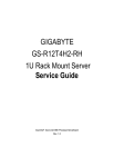 GIGABYTE GS-R12T4H2-RH User's Manual