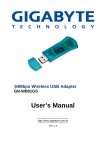 GIGABYTE GN-WB01GS User's Manual