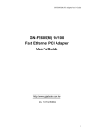 GIGABYTE GN-FE605(M) User's Manual