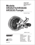 Giant HR3025 User's Manual