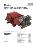 Giant Coffeemaker GP7150A User's Manual