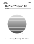 Giant DuPontTM Velpar User's Manual