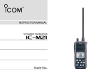 Genius IC-M21 User's Manual