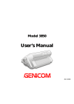 Genicom Serial Matrix 3850 User's Manual