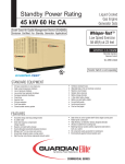 Generac Power Systems QT04524 User's Manual