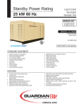 Generac Power Systems QT02516 User's Manual
