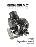 Generac Power Systems GTV990 User's Manual